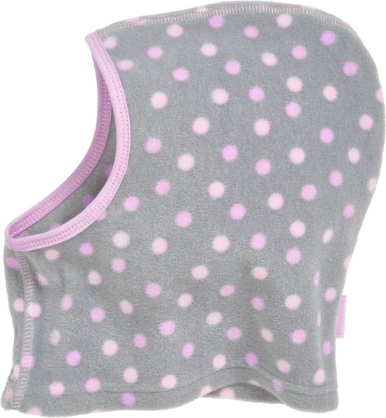 Playshoes Kinder Fleece-Schlupfmütze Punkte