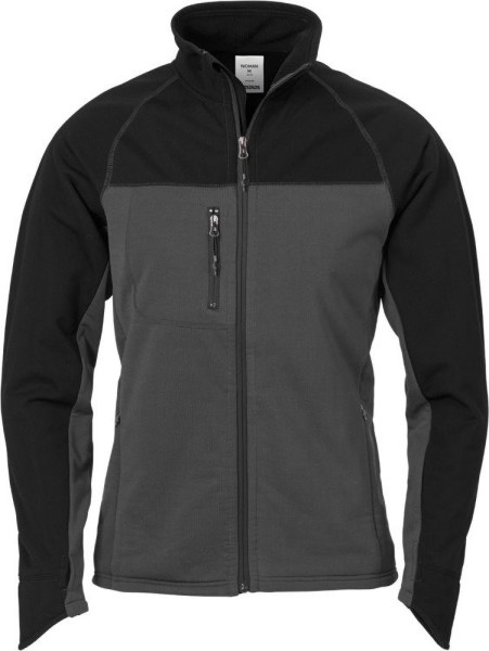 Fristads Fleece-Jacke Acode Fleecejacke Damen 1474 MIC Dunkelgrau