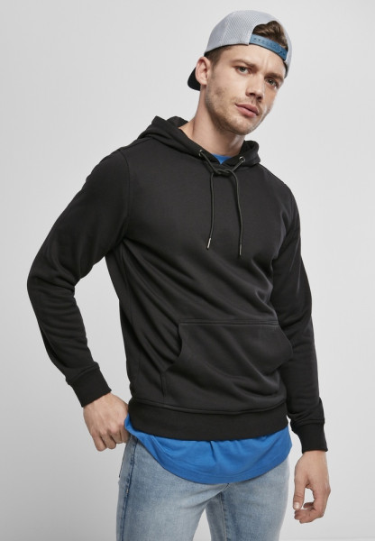 Urban Classics Hoodie Basic Terry Hoody Black