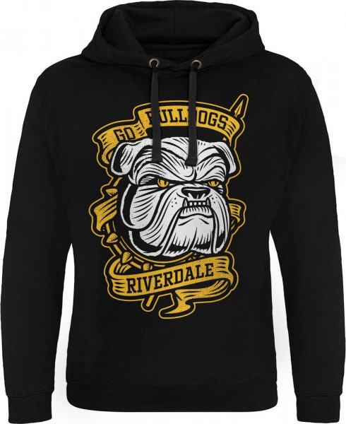 Riverdale Go Bulldogs Epic Hoodie Black