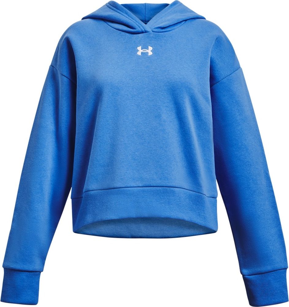 Under Armour Mädchen Longsleeve UA Rival Fleece Crop Hoodie - Herren / Unisex