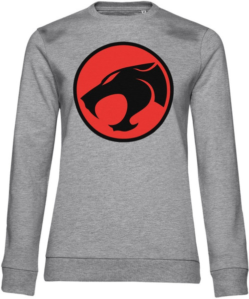 Bored of Directors Thundercats Logo Girly Damen Sweatshirt Heathergrey