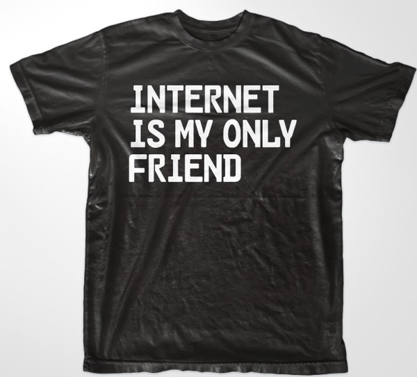 Hybris Internet Is My Only Friend Black