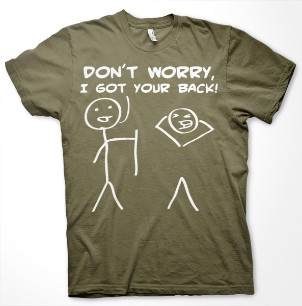 Hybris Don't Worry, I Got Your Back! T-Shirt Olive