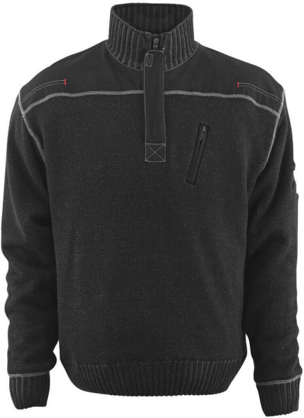 Mascot Strickpullover mit kurzem Reißverschluss Naxos Frontline 50354-835