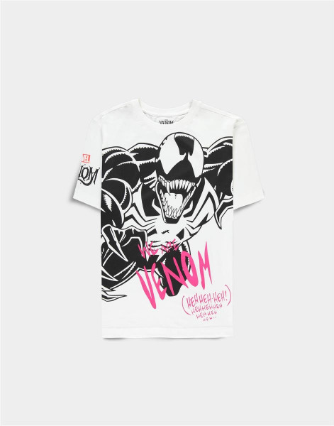 Marvel - Venom Men's Short Sleeved T-shirt White