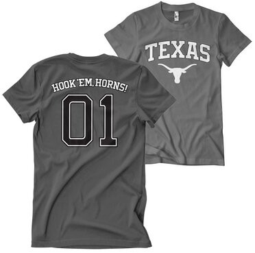 University of Texas Texas Longhorns 01 T-Shirt Darkgrey