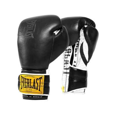 Super Pro Guanti da boxe in pelle Combat Gear Warrior (8 OZ, L