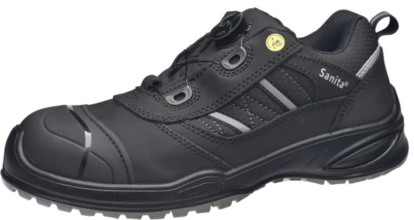 Sanita Herren Sicherheitsschuh Thulit-Esd-S3 S-Lock Shoe Black-Grey