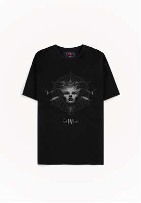 Diablo IV All Seeing T-shirt voor heren en jongens, korte mouwen