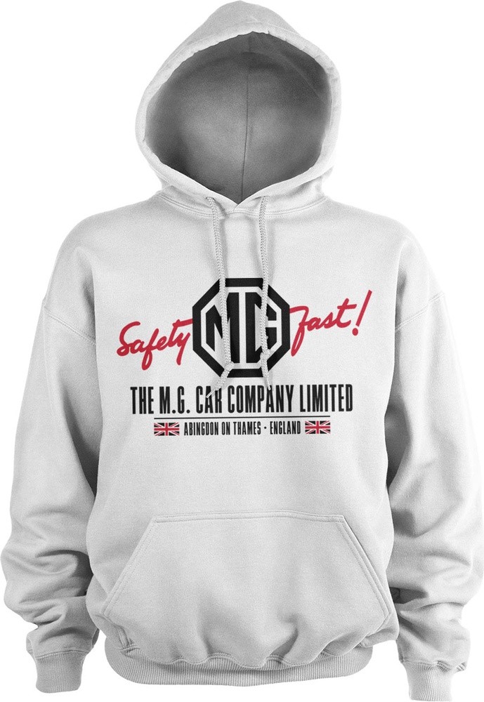 The MG Cars Co. England Hoodie Weiß - Herren / Unisex