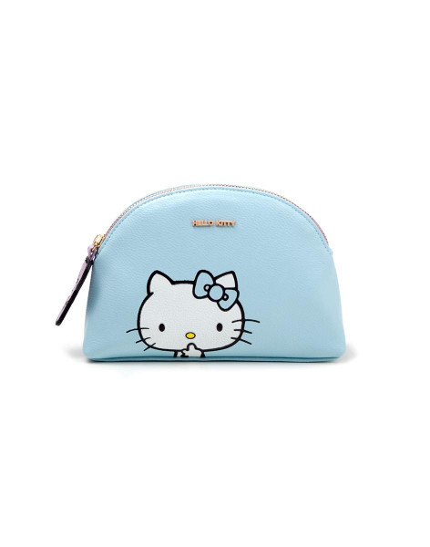 Sanrio - Hello Kitty Ladies Make Up Bag Blue