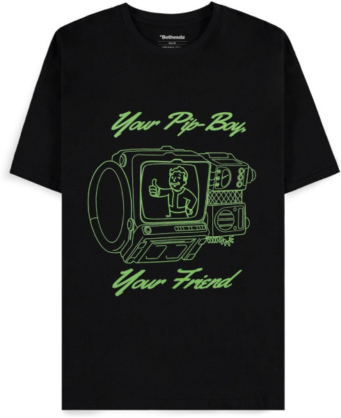Fallout - Your Pip-boy Your Friend Men's Short Sleeved T-Shirt