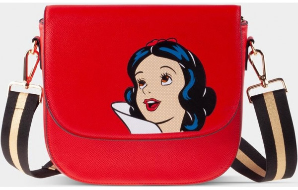 Disney Snow White Small Flap Shoulder Bag in Red