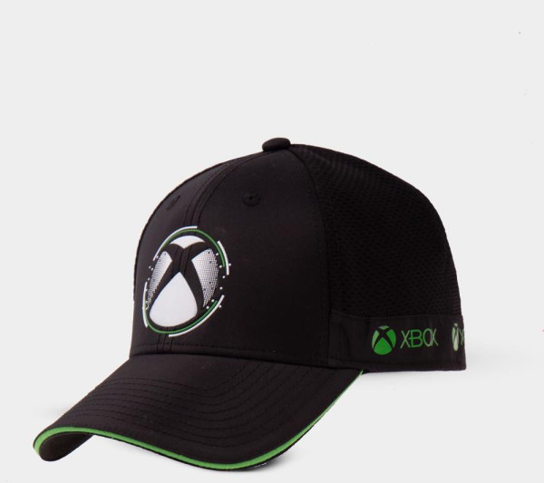 Xbox - White Dots Symbol Trail Cap Black