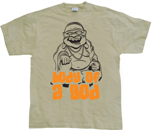 Tokigt The Body Of A God T-Shirt SH-1-10882-H12-13