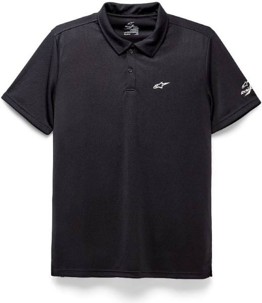 Alpinestars Herren T-Shirt Scenario Performance Polo Black