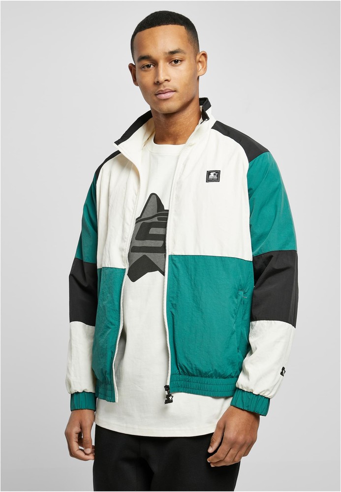 STARTER BLACK LABEL Maglione Troyer Uomo – Triangolo, Oversize Fit, Colletto Alto Con Zip