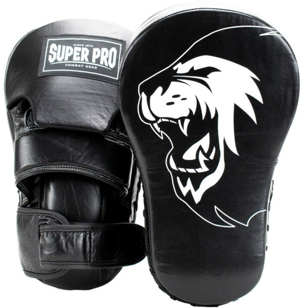 Super Pro Combat Gear Hand Pad Long Curved Leder