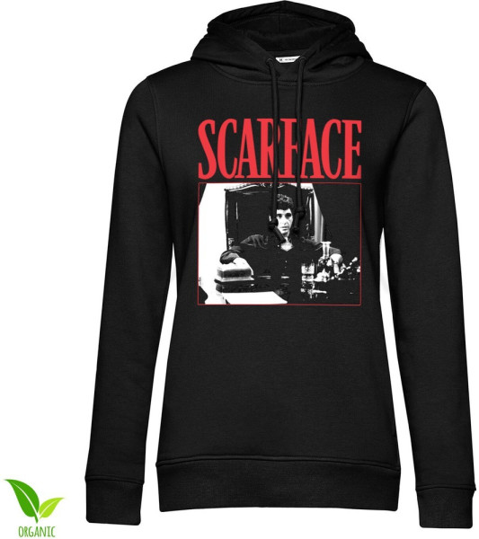 Scarface Tony Montana - The Power Girls Damen Hoodie Black