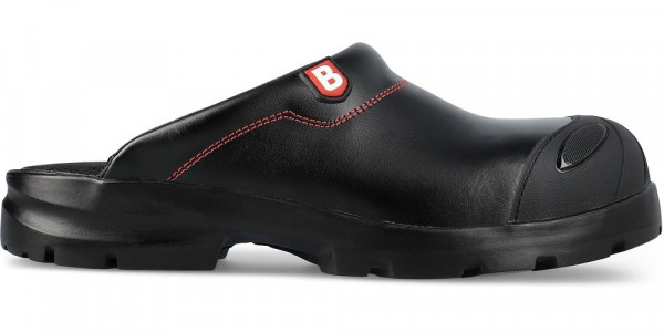 Brynje Safety shoe Flex Fit offener Clog Schwarz