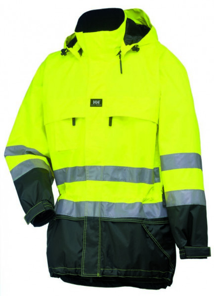 Helly Hansen Jacke 71374 Potsdam Jacket 369 EN471 Yellow/Charcoal
