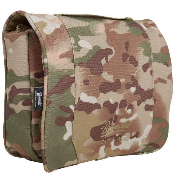 Brandit Tasche Toiletry Bag, large in Tactical Camo