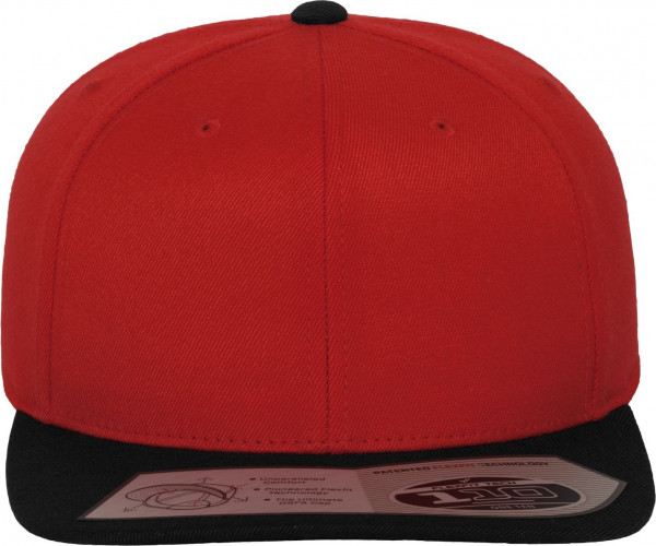 Flexfit Cap 110 Fitted Snapback Red/Black