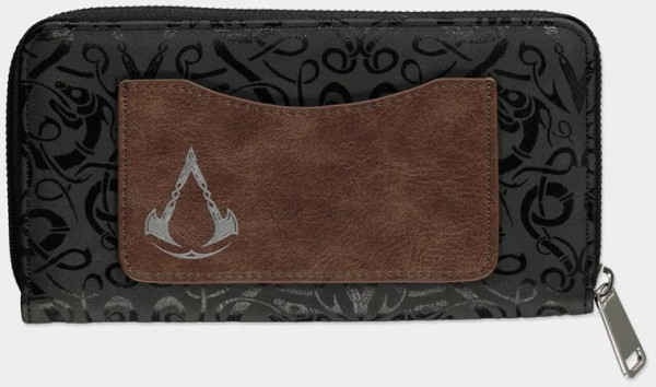 Assassin's Creed Valhalla - Ladies Zip Around Wallet Black