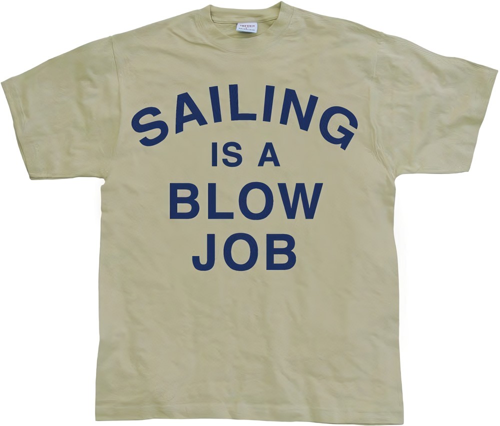 Hybris Sailing Is A Blow Job Khaki - Herren / Unisex