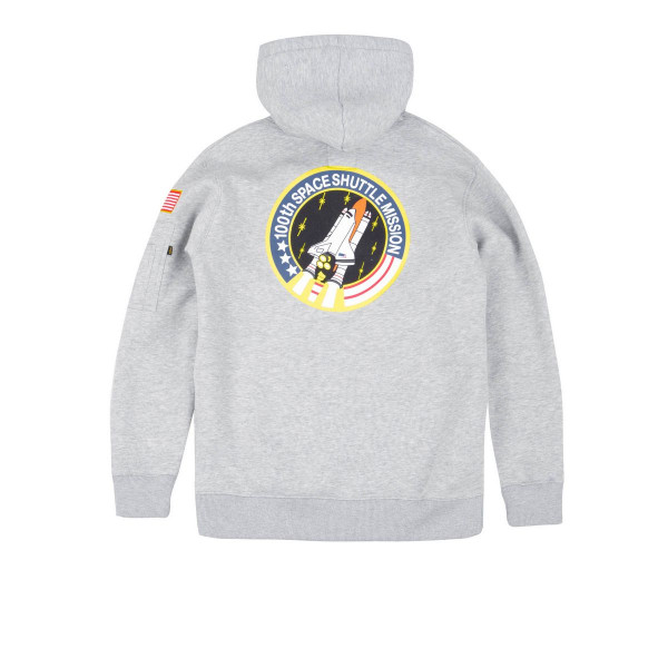 Alpha Industries Space Shuttle Hoody Hoodies / Sweatshirts Grey Heather