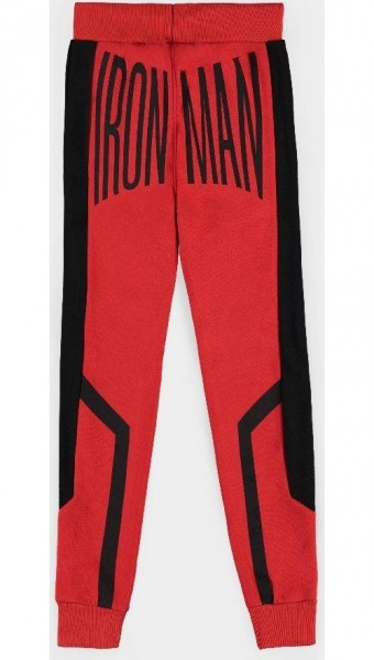 Iron Man - Cut & Sew Kids Jogging Pants Red