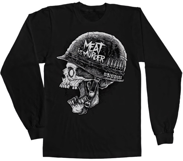 Hybris Meat Is Murder Long Sleeve T-Shirt SH-19-15747-H52-8