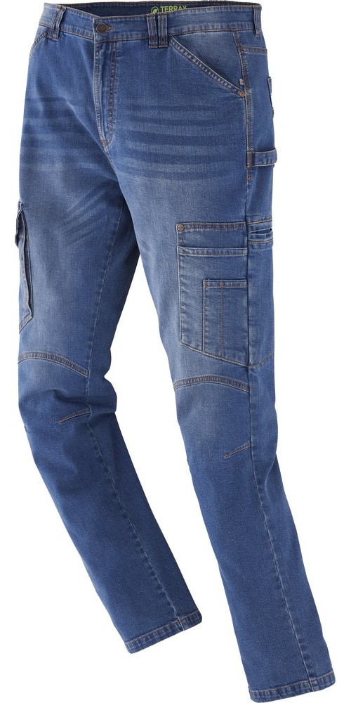 Terrax Workwear Herren Denim-Arbeitshose - Herren / Unisex