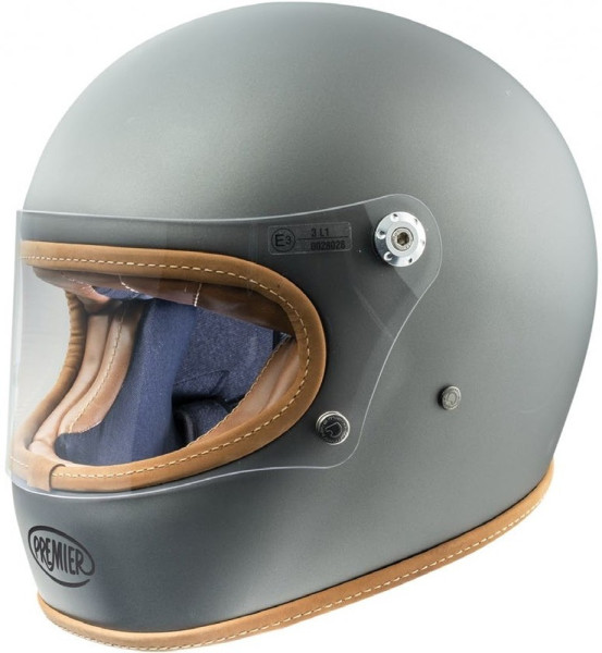 Premier Motorrad Integralhelm Vintage Trophy Platinum Ed. U17 BM