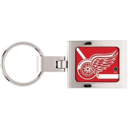 Detroit Red Wings Schlüsselanhänger gewölbt Eishockey NHL Rot