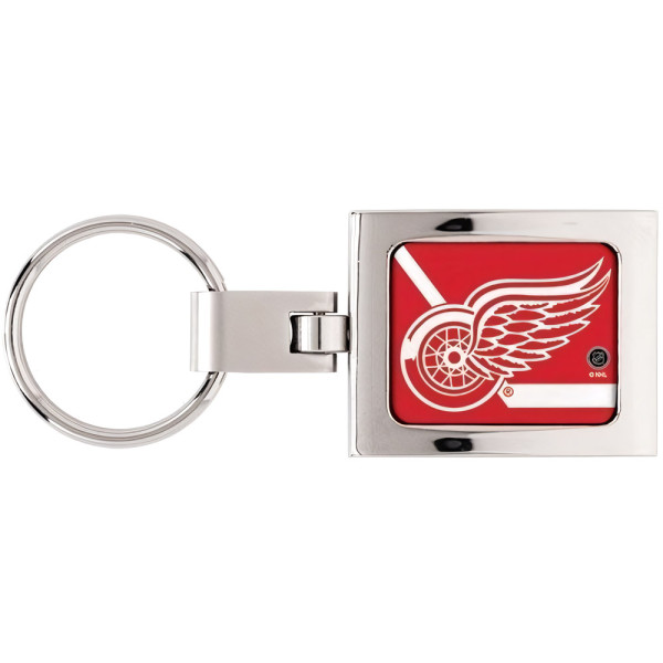 Detroit Red Wings Schlüsselanhänger gewölbt Eishockey NHL Rot