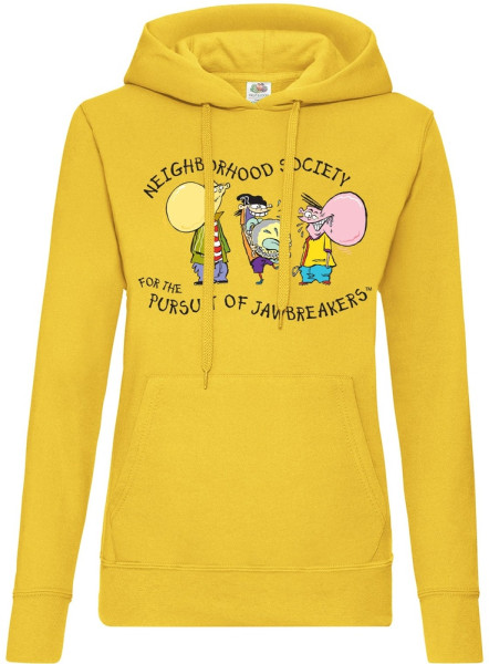 Cartoon Network Damen Ed, Edd n Eddy Neighborhood Society Girly Hoodie WB-57-EEE003-DTF922