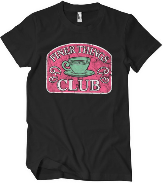 The Office Finer Things Club T-Shirt Black