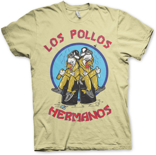 Breaking Bad Walter & Jesse Hermanos T-Shirt Khaki