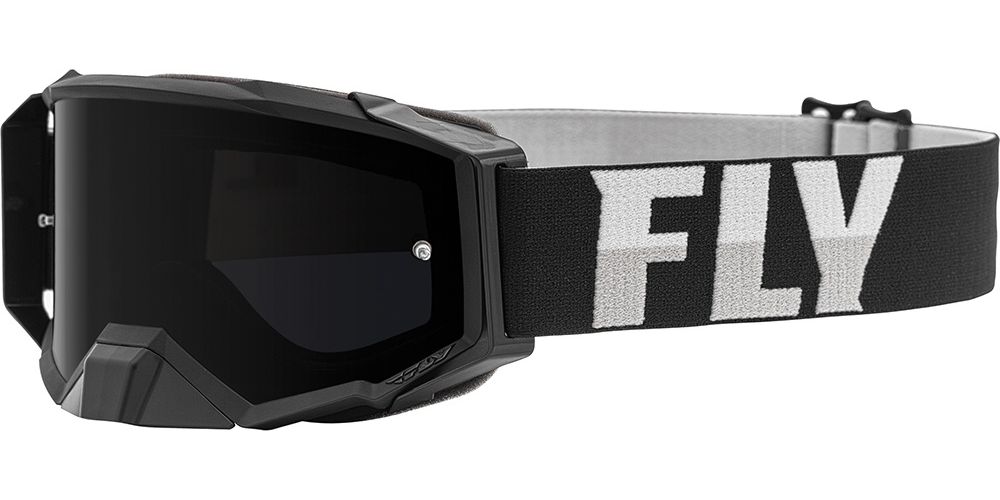 Fly Racing Schutzbrille MX-Goggle Zone Pro (Smoke Lens) 70100 - Herren / Unisex