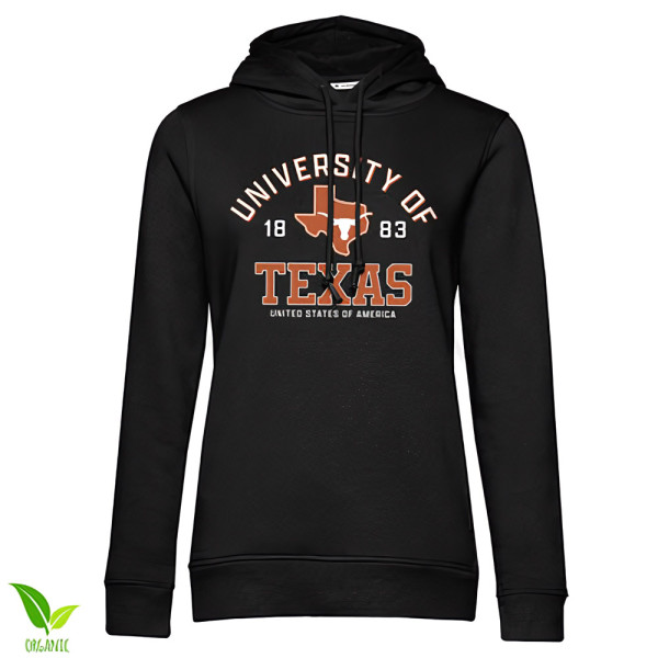 University Of Texas Girls Damen Hoodie Black