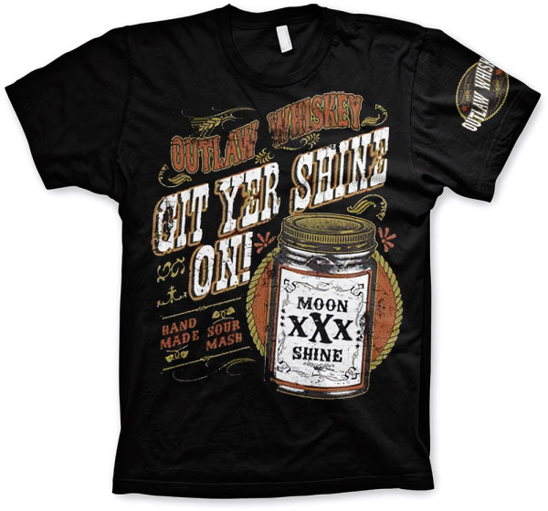 Tokigt Outlaw Whisky T-Shirt AB-1-18176-L97