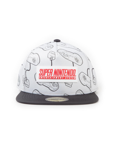 Nintendo - SNES Snapback Cap Multicolor