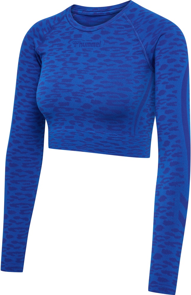 Hummel Damen T-Shirt & Top Hmlmt Leo Seamless Crop T-Shirt L/S - Damen