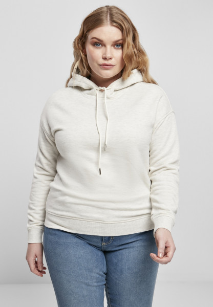 Urban Classics Damen Hoodie Ladies Hoody Lightgrey