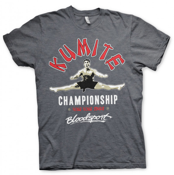 Bloodsport Kumite Championship T-Shirt Dark-Heather