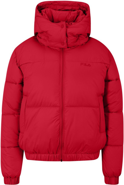 Fila Damen Wattierte Jacke Buchen Cropped Puffer Jacket True Red