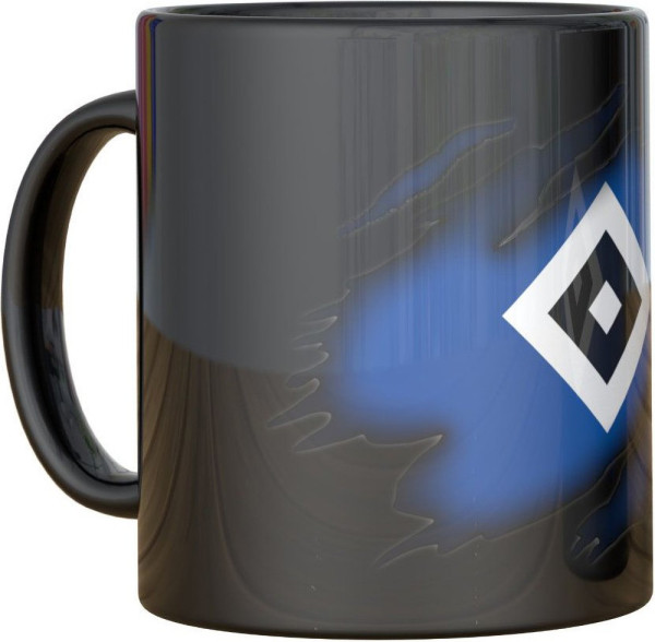 Hamburger SV HSV Tasse Lex Fußball Schwarz/Blau