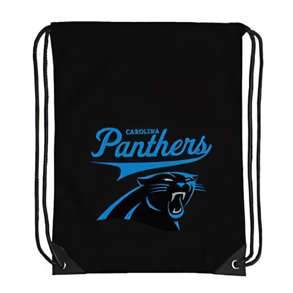 Carolina Panthers Backsack American Football Schwarz